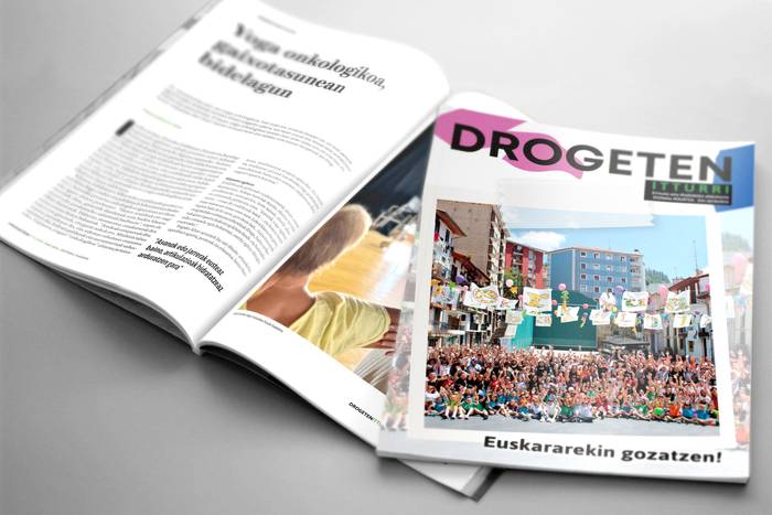 Maiatzeko 'Drogetenitturri' aldizkariaren edizio digitala irakurgai